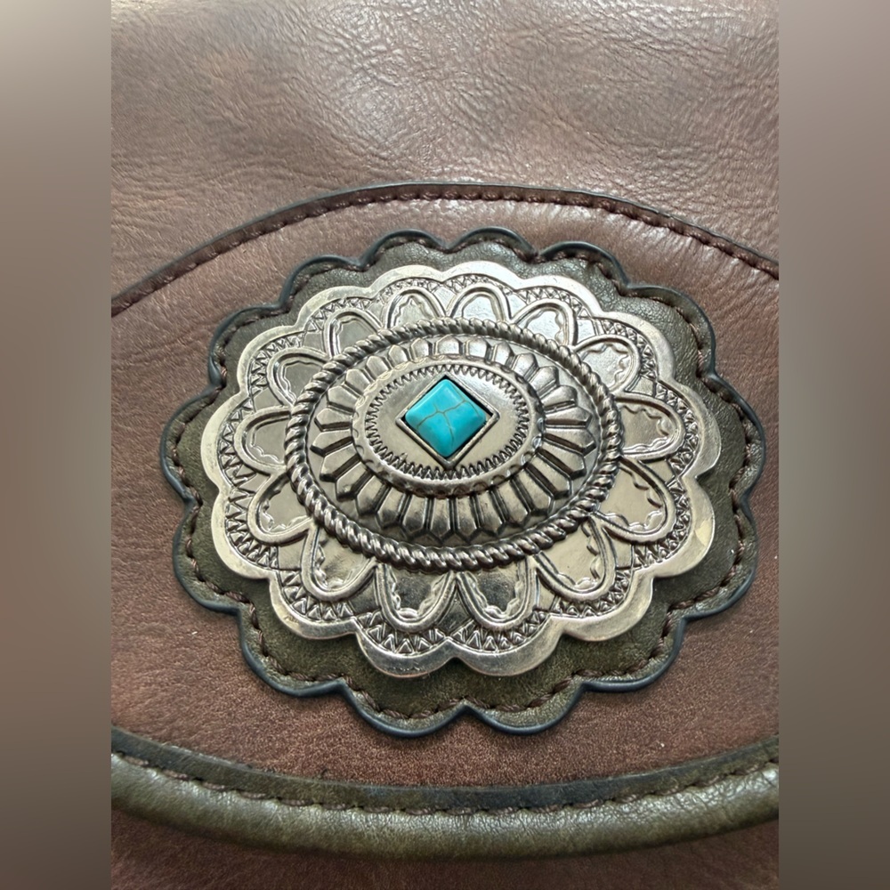 NWT Tony Lama Women's Concho Saddle Bag - Picture 9 of 9